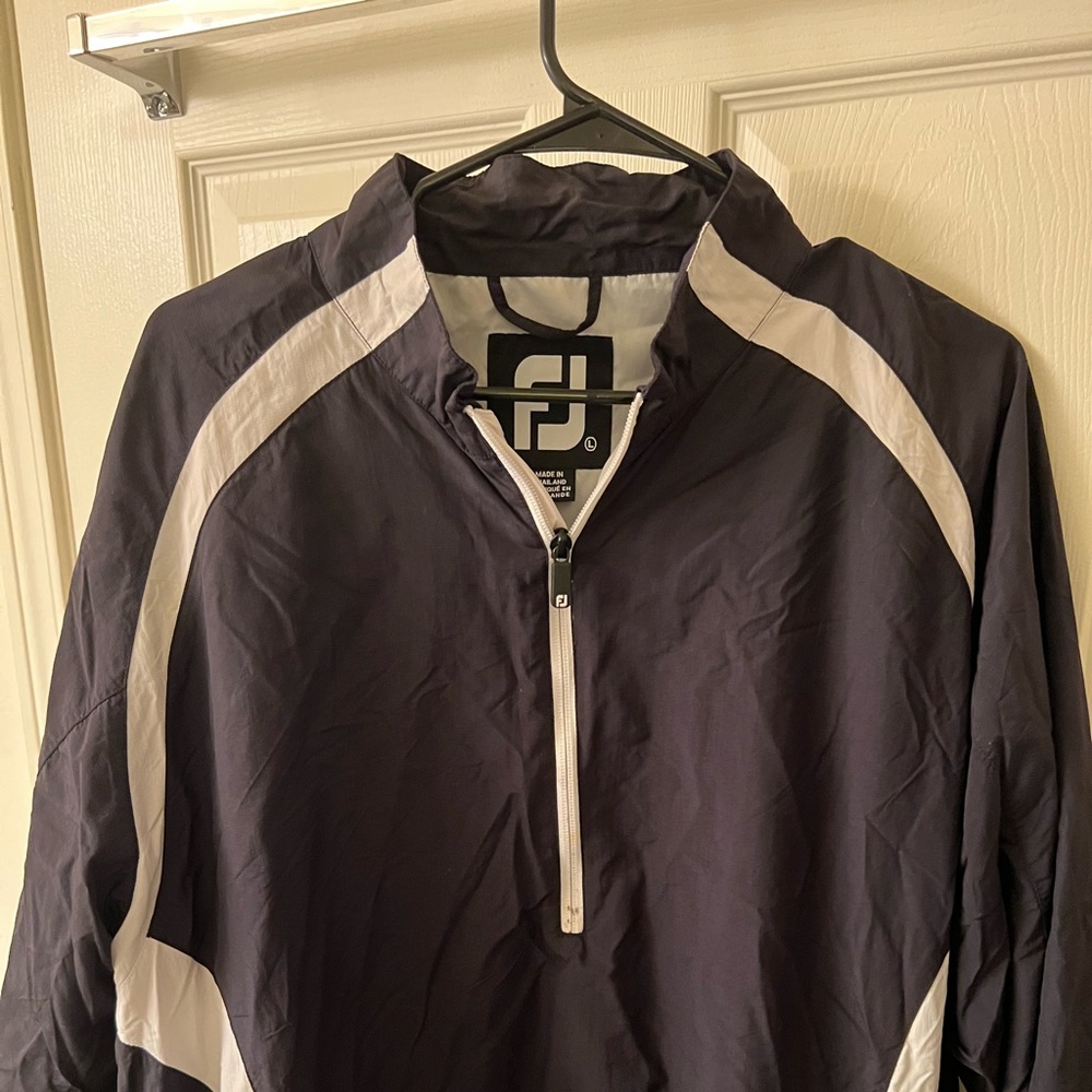 Mens Size L FootJoy rain pullover